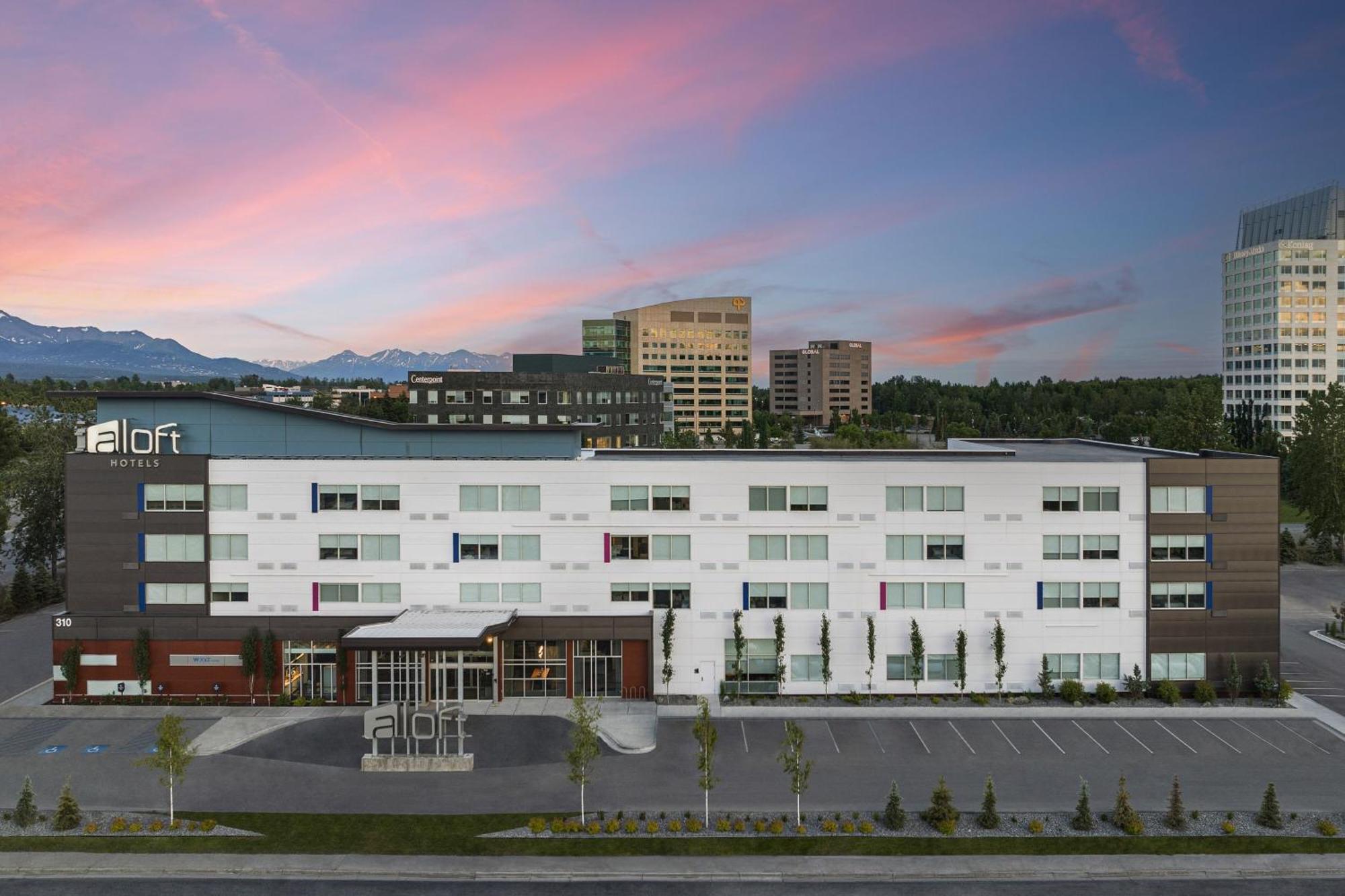 Aloft Anchorage Hotel Екстериор снимка